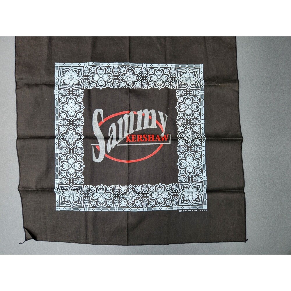 Sammy Kershaw Bandana Scarf Kerchief County Music Memorabilia